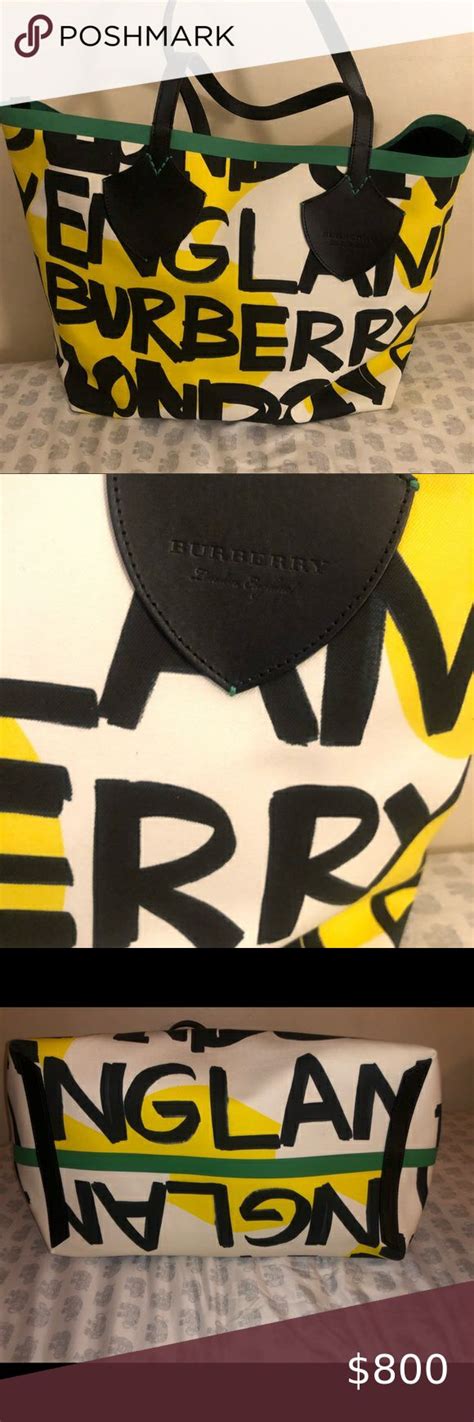 burberry graffiti bag